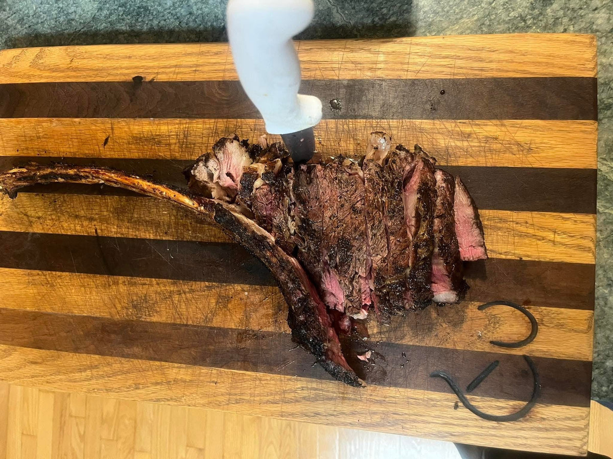 Tomahawk Ribeye Rack Tomahawk Ribeye – 3D Cattle Co. LLC